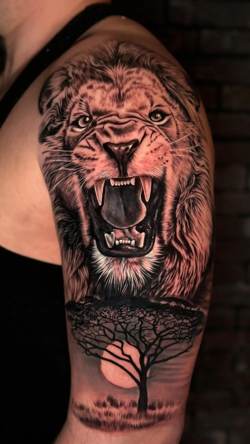 Mykola Buk tattoo work 1 at Kafka INK Prague