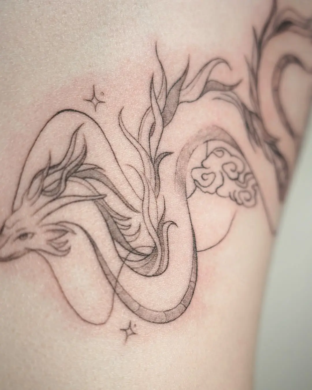 Melike Ceylan tattoo work 4 at Kafka INK Prague